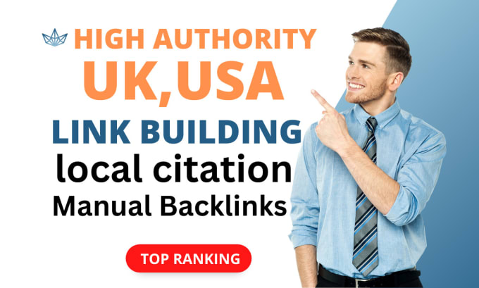 Gig Preview - Do high authority UK and USA link building health, manual backlinks