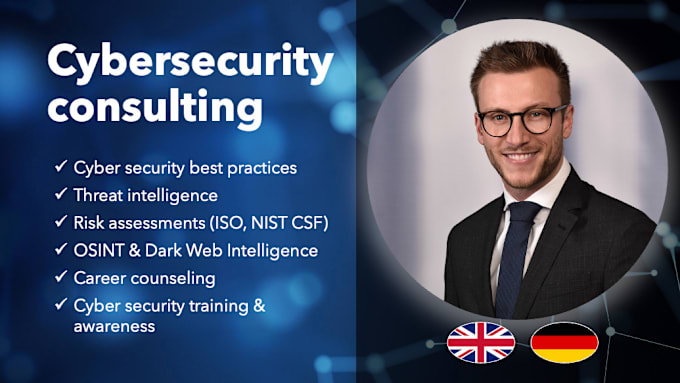 Gig Preview - Provide cyber security and risk consulting