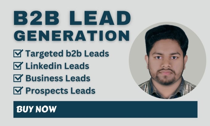 Gig Preview - Targeted b2b lead generation, collect business email