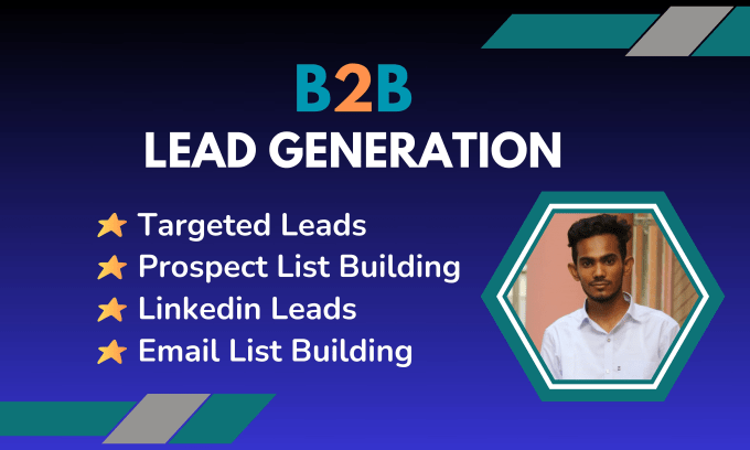 Gig Preview - Targeted b2b lead generation for any industry