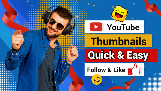 Gig Preview - Design professional thumbnails for youtube channels