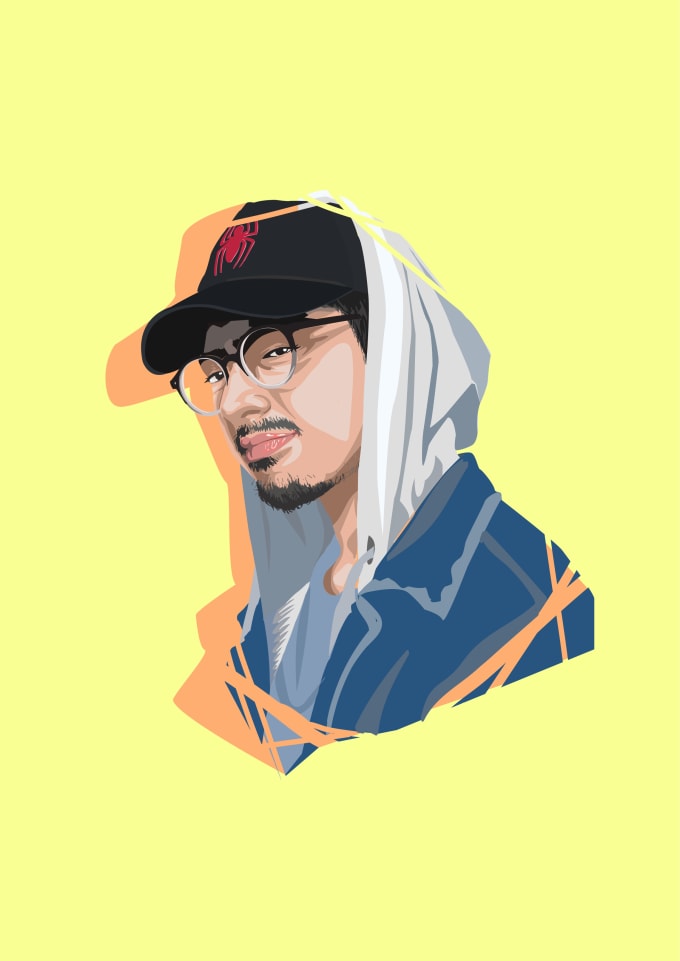 Gig Preview - Do a vector portrait for you