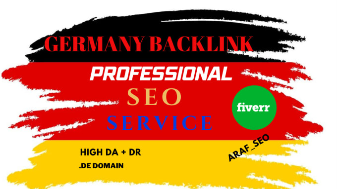 Gig Preview - Do premium high da german backlinks SEO link building