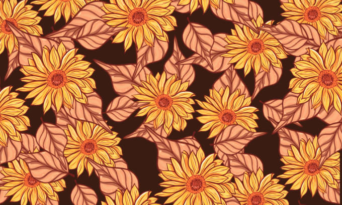 Gig Preview - Design seamless textile patterns and floral patterns