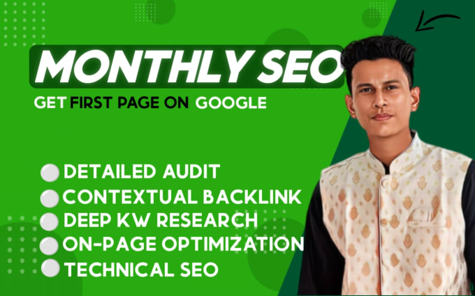 Gig Preview - Deliver top tier monthly seo service with high da pa backlinks