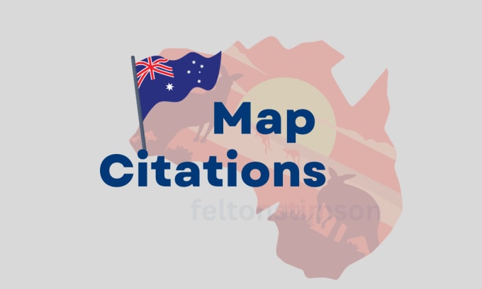 Gig Preview - Do australia map citations for local SEO expertise