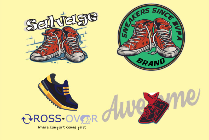 Gig Preview - Make premium logo of your shoes brand or a sneaker store