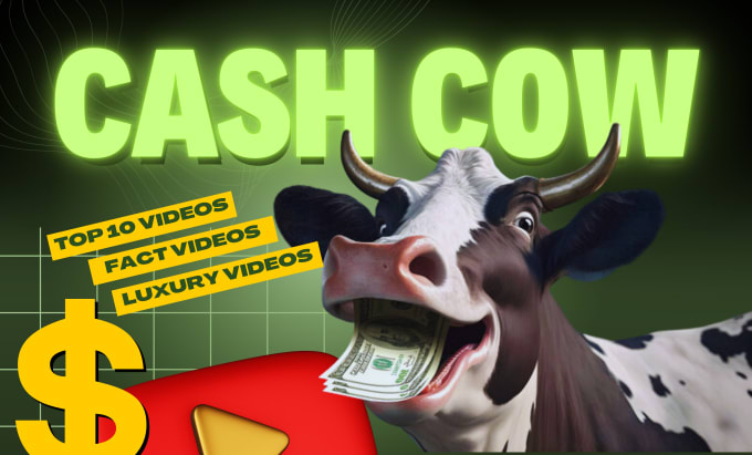 Gig Preview - Be your automated faceless cash cow youtube creator top 10 videos, facts videos