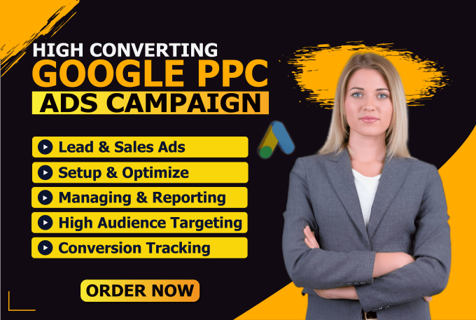 Gig Preview - Setup and optimize google ads PPC campaign  to bring you leads and sales