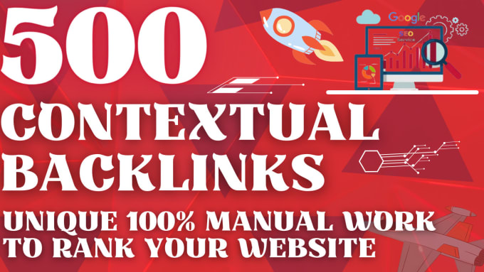 Gig Preview - Boost your websites SEO with premium contextual backlinks