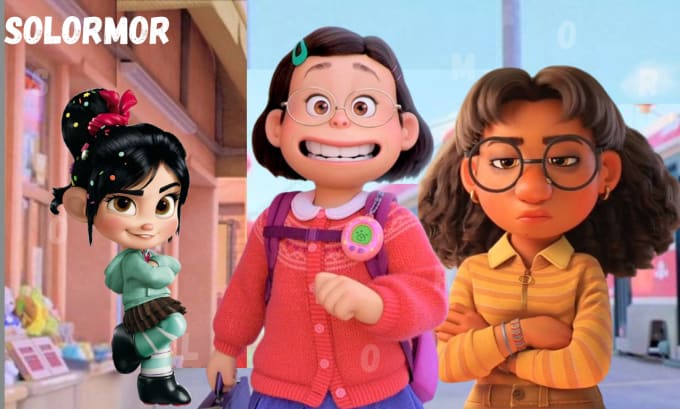 Gig Preview - 3d cartoon animation, 3d disney pixar character style animation short film