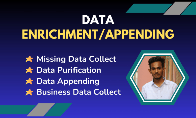 Gig Preview - Data enrichment appending and missing data collect