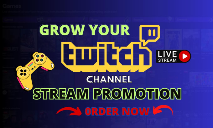 Gig Preview - Embed your twitch live stream to bring in more live viewers