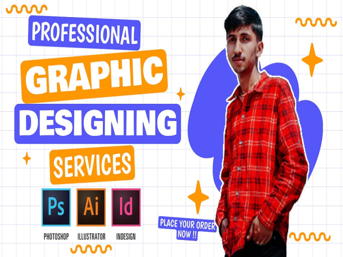 Gig Preview - Be your professional graphic designer for any graphic design