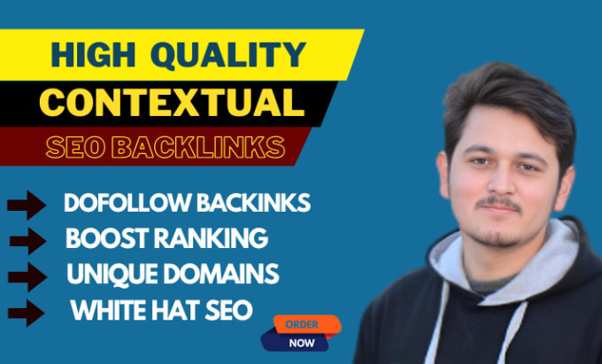 Gig Preview - High da quality dofollow contextual seo backlinks