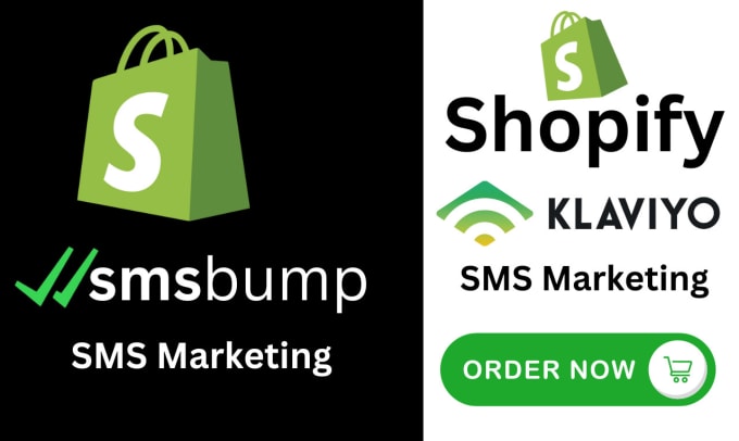 Gig Preview - Setup shopify klaviyo, smsbump SMS, email marketing, automation flows