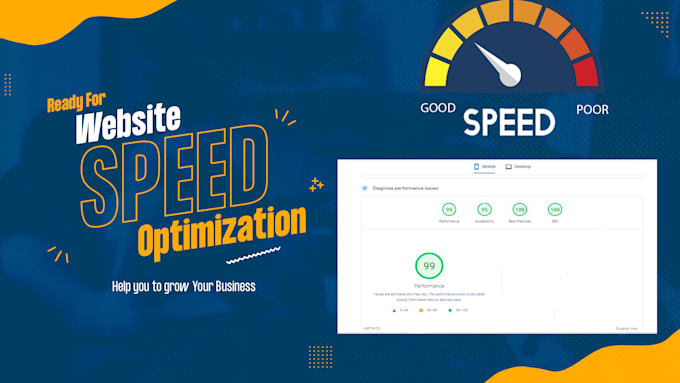 Gig Preview - Do website speed optimization html , PHP and custom websites