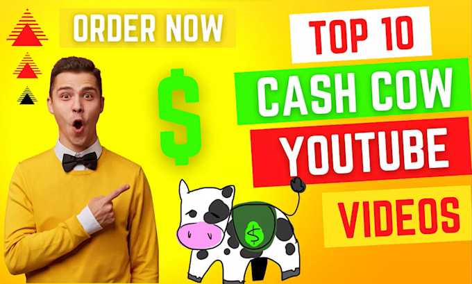 Gig Preview - Create top 10 faceless cashcow youtube automation video