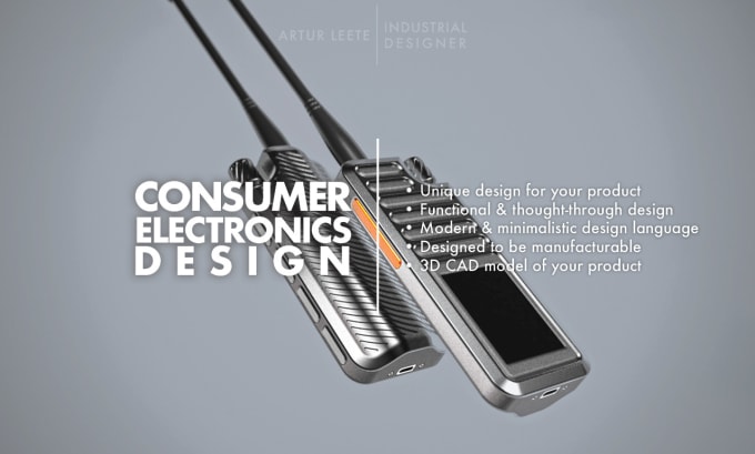 Gig Preview - Design the best consumer electronics ever