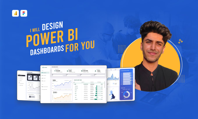 Bestseller - create power bi dashboard with attractive UI UX design