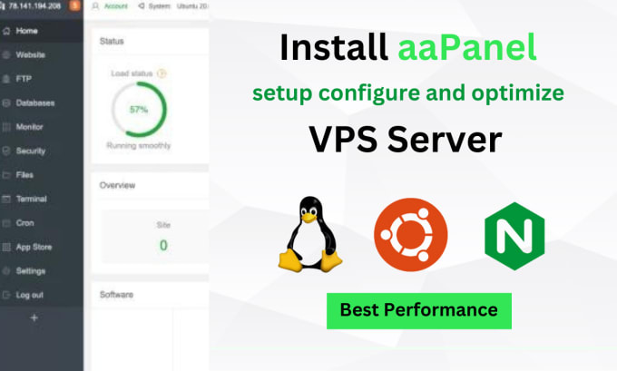 Gig Preview - Fix and install aapanel on any vps server