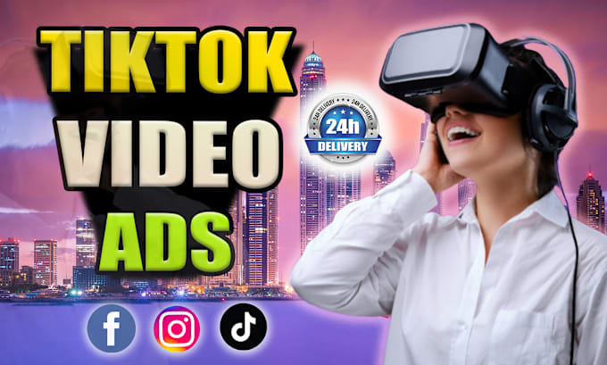 Gig Preview - Create tik tok video ads with a perfect start