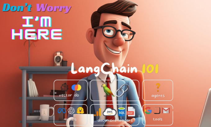 Gig Preview - Do chatgpt langchain, openai application, and ai chatbot integration serv