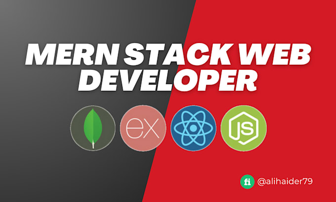 Gig Preview - Do mern stack website as mern stack developer