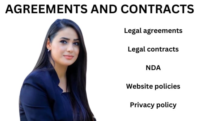 Gig Preview - Be your lawyer to write legal agreements and contract, nda, operating agreement