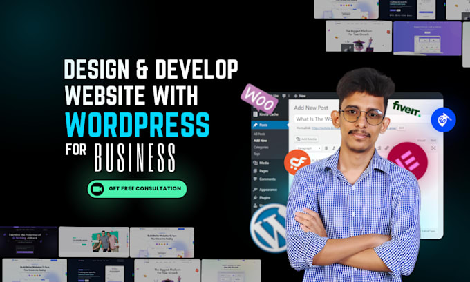 Gig Preview - Design, redesign, build, rebuild, fix or revamp wordpress woocommerce website