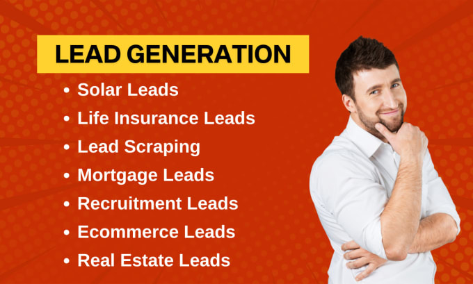 Gig Preview - Generate solar leads, life insurance and real estate leads