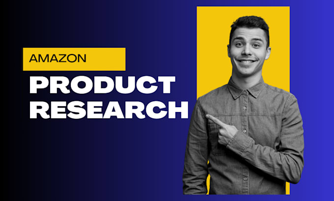 Gig Preview - Do product research for amazon fba private label