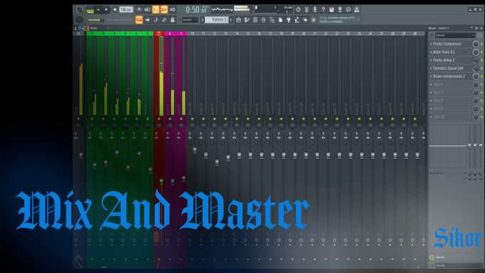 Gig Preview - Mix and master your song with high quality