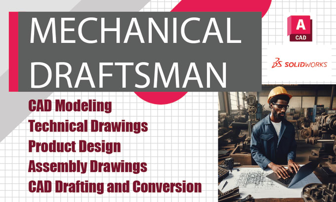 Gig Preview - Do technical drawings and product design