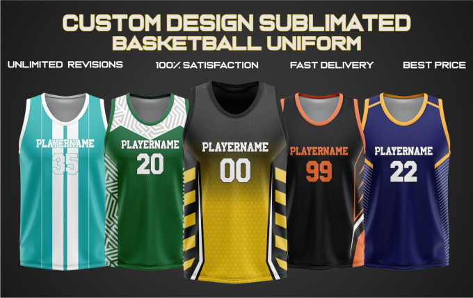 Gig Preview - Design basketball sublimation jersey or uniform