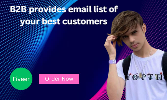 Gig Preview - Create an email list of your b2b best customers