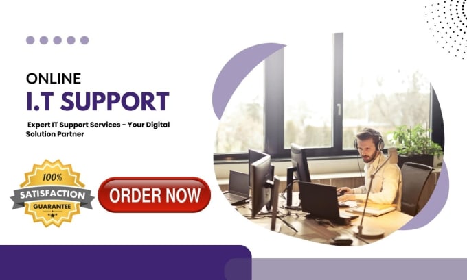 Gig Preview - Elite IT support services your tech partner or operation