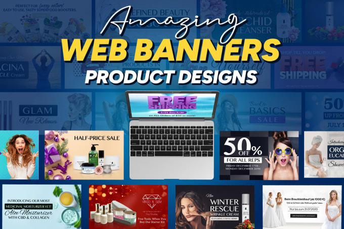 Gig Preview - Design professional web banners and ads