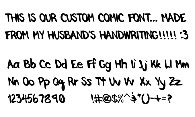 Gig Preview - Turn your handwriting into a typable font