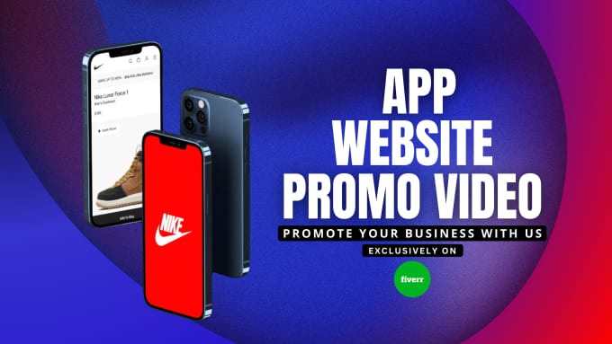 Gig Preview - Create promotional mobile app promo or website explainer video