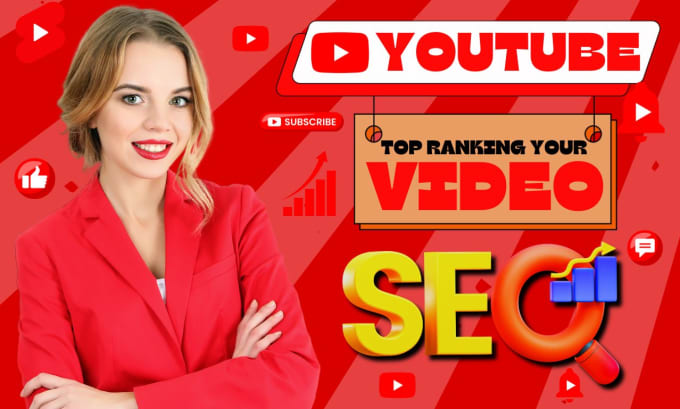 Gig Preview - Do youtube video SEO and optimize the channel for ranking