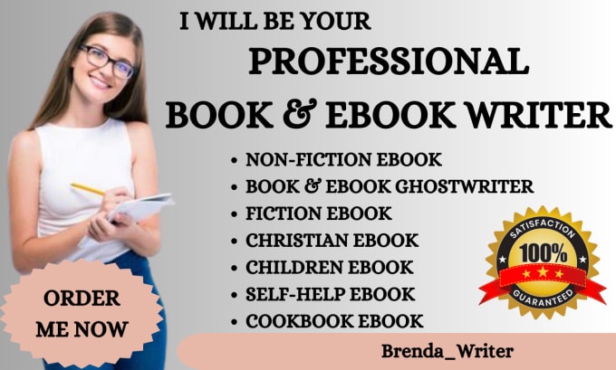 Gig Preview - Write your nonfiction book and ebook, professional ghostwriter on any topic