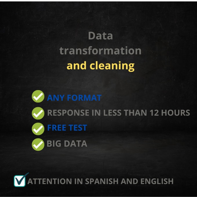 Gig Preview - Clean, merge and separate your data into csv, excel, json