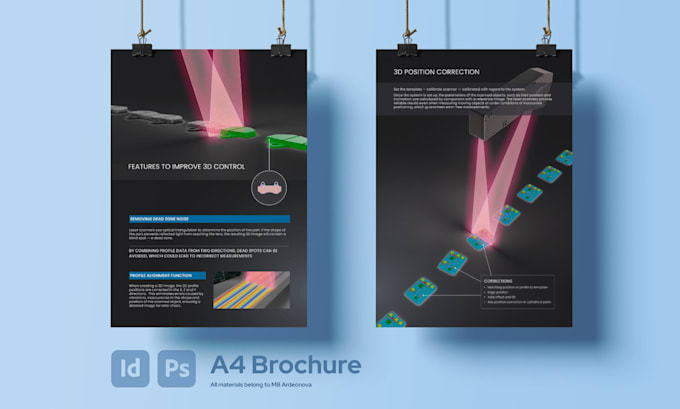 Gig Preview - Design brochure, flyer, leaflet, any one and double sided printed products