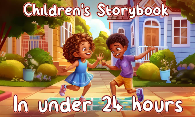 Gig Preview - Draw children story book illustration in 24 hours