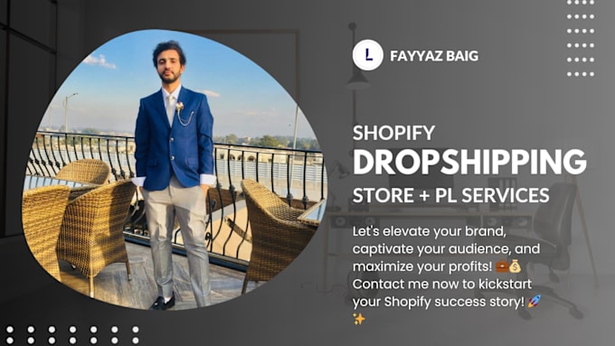 Gig Preview - Create dropshipping ecommerce shopify store