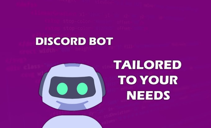 Gig Preview - Create discord bot tailored to your needs