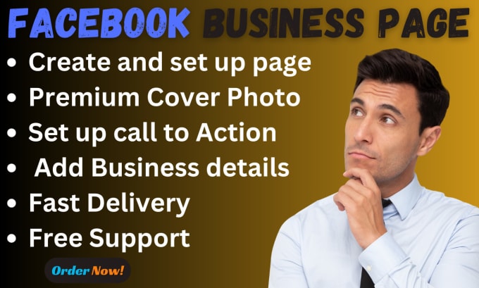 Gig Preview - Create a professional facebook business page