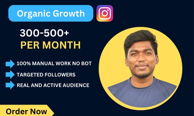 Gig Preview - Do powerful instagram promotion for organic instagram growth