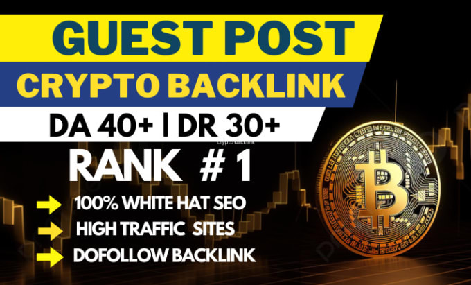 Gig Preview - Do crypto guest post forex trading bitcoin dofollow backlink